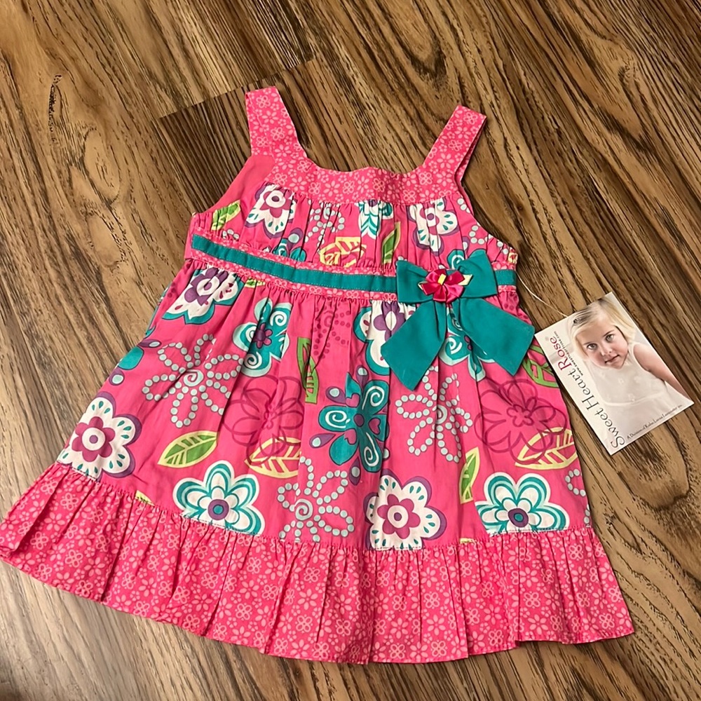 NEW!! Sweat Heart Rose 18 month dress